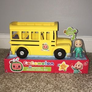 Cocomelon School Bus with JJ action figure
